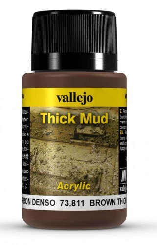 VALLEJO Thick Mud-Brown Mud 40 ml