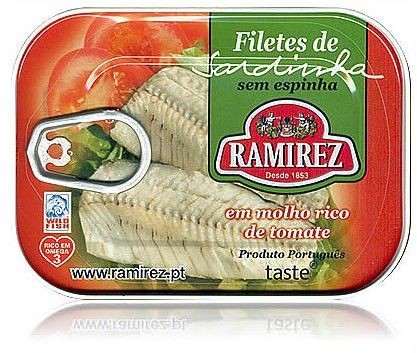 Ramirez Filety z sardynek portugalskich w kremie z pomidorów Ramirez 100g