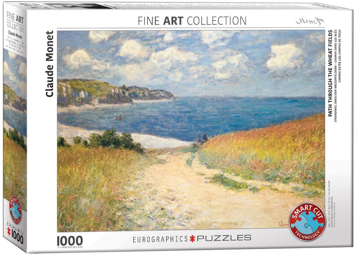 Eurographics Puzzle 1000 Path through the Wheat Fields 6000-1499 -