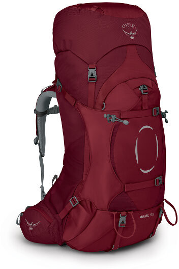 Osprey Ariel 55 WXS-S Plecak 73 cm claret red 10002886