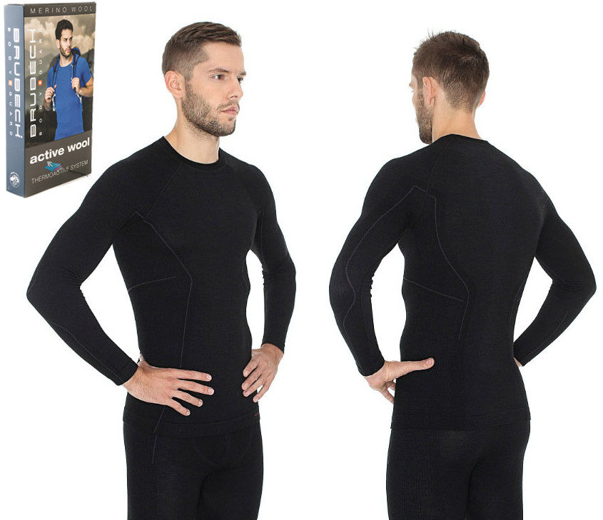 Brubeck Active Wool XL # Męska Koszulka Merino