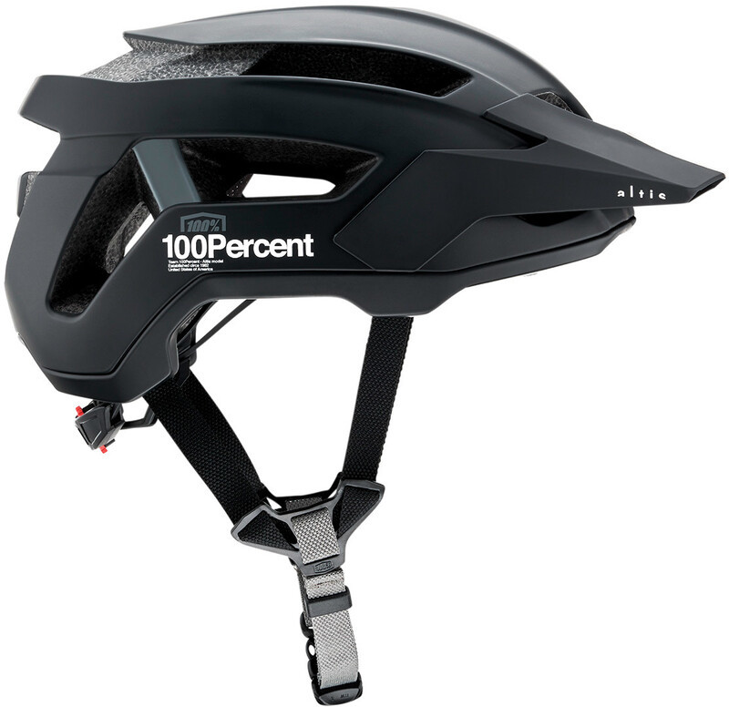 100% Altis Helmet, czarny S/M | 55-59cm 2021 Kaski rowerowe