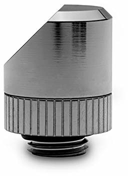 EK Water Blocks EK-Torque pod kątem 45 stopni - czarny nikiel 3831109815991