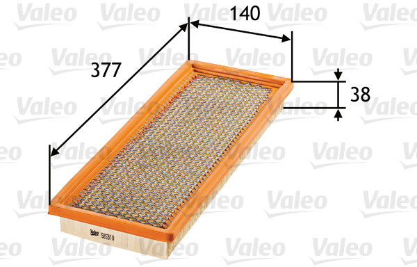 Valeo filtr powietrza panelowy 585310 585310