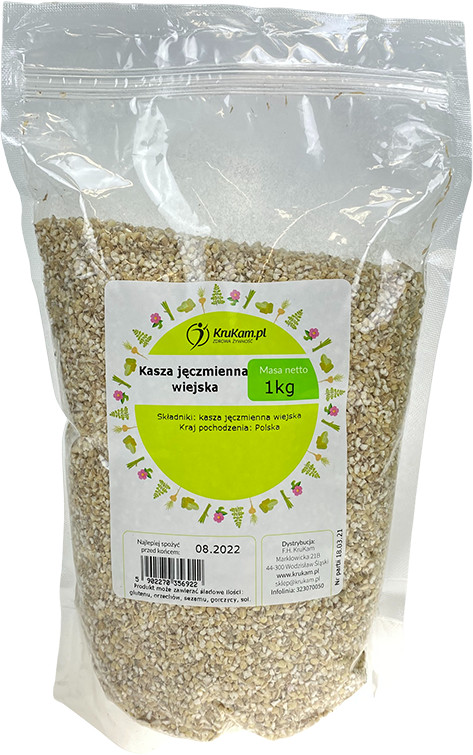 KruKam Kasza jęczmienna wiejska 1kg