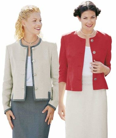 Burda Wykrój  8949 kurtki rozm. 34  46