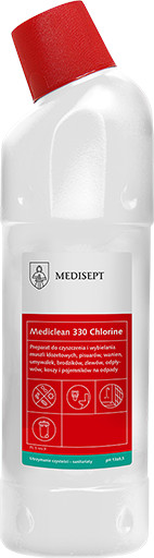 Medisept Chlor Clean wybielający żel do łazienek 0,75l