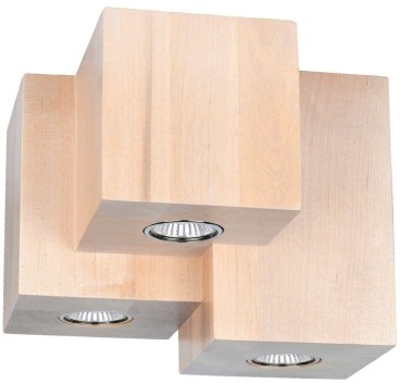 Spotlight Wooddream Sufitowa Spot-Light 2576360 Drewno Brzozowe