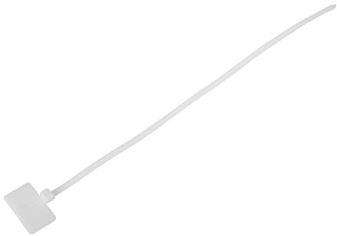 InLine Organizer Opaski zaciskowe na kable z polem do oznaczenia długość 200 mm szerokość 3 mm 100 sztuk 59967H