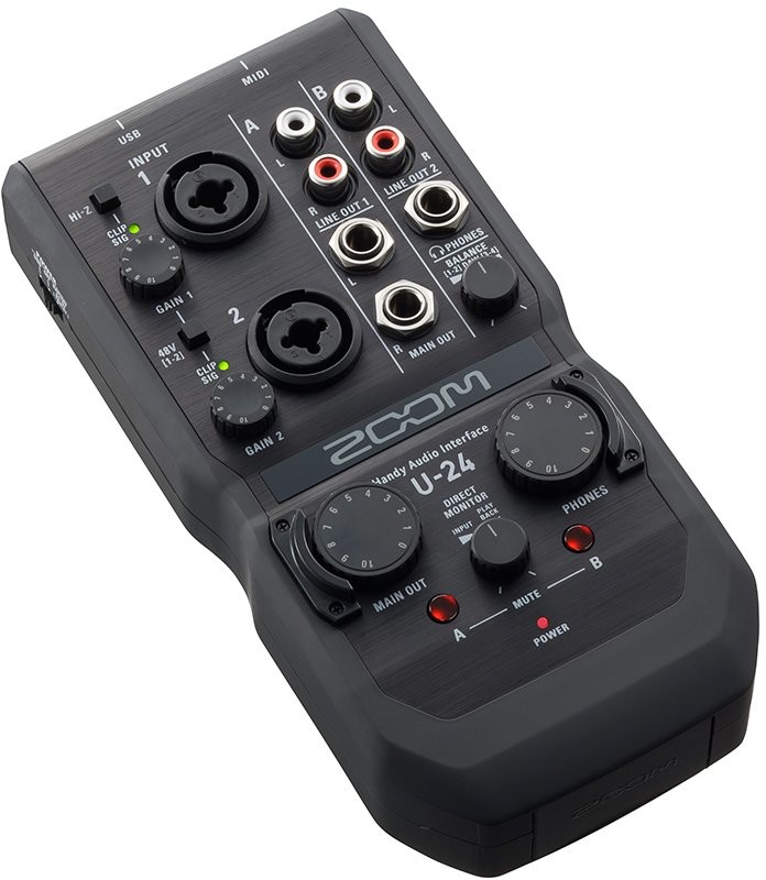 Zoom U-24 Handy Audio Interface