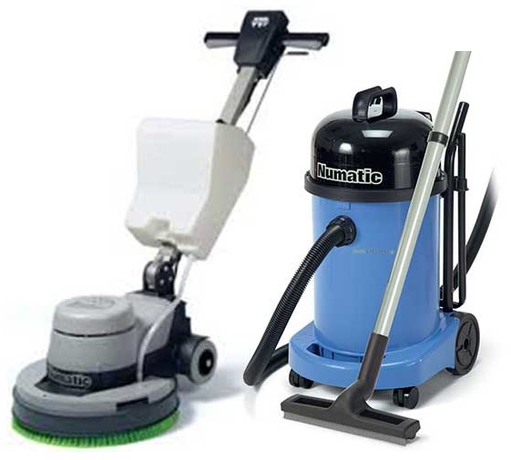 Numatic NR 1500 szorowarka do podłóg + odkurzacz WV 470
