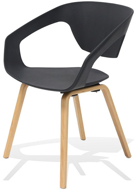 King Home Fotel 62,5x46,5x79cm Sorisso Czarny PW 020 CZARNY