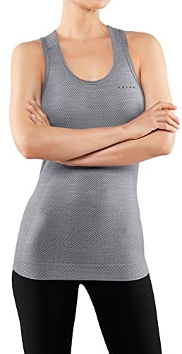 Falke Damski top Wool-tech Light Tanktop szary szary-wrzos S 33461