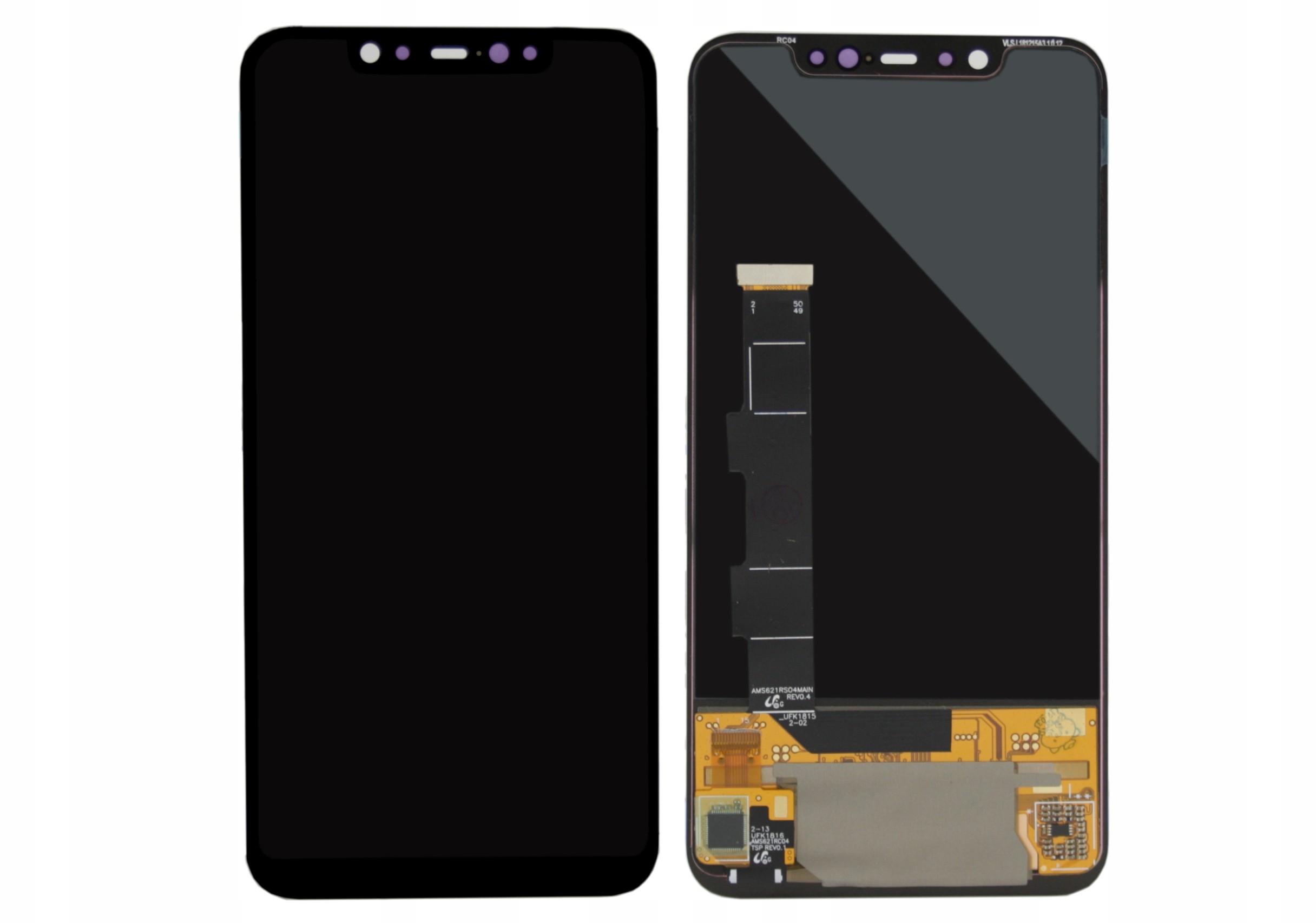 Ekran LCD Dotyk Czarny Xiaomi MI 8 MI8 Digitizer