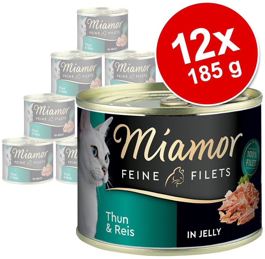 Miamor Feine Filets w puszkach 6 x 185 g Kurczak