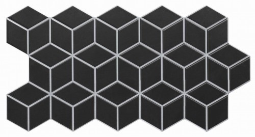 Realonda Rhombus Black 26,5x51