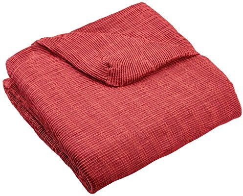 Zebra Textil 32635 narzuta na sofę elastyczny Vega, 4-osobowa, czerwony 32635