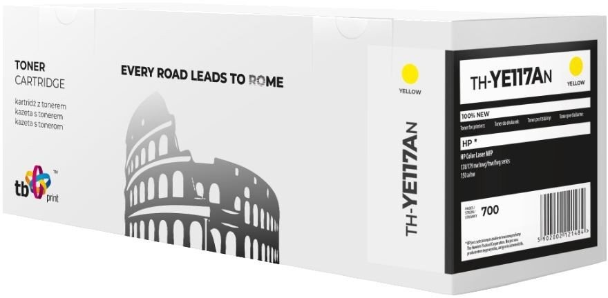 TB Print Toner do HP 117A W2072A żółty TH-YE117AN 100% nowy ETTBPH000020721