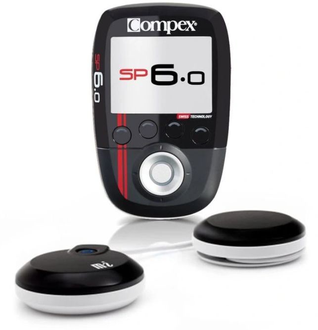 Sportowy, bezprzewodowy elektrostymulator mięśni + leczenie bólu TENS + rehabilitacja i TRENING - 30 programów - Compex SP 6.0