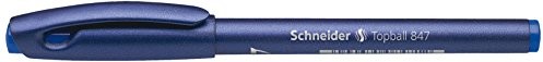 Schneider piśmiennicze ink roller topball 847, końcówka z tworzywa sztucznego, 0,5, niebieski. 8473