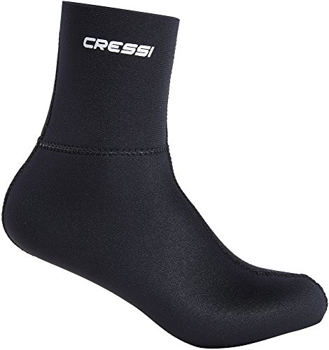Cressi Black skarpety neoprenowe Resilient 5 mm Ultra Stretch skarpety neoprenowe, czarny, M (40/41) XLX433502
