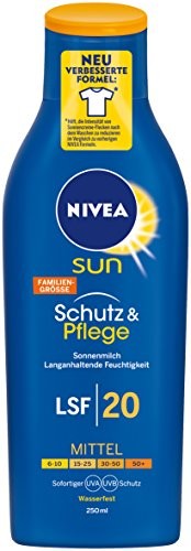 Nivea Sun ochrony i pielęgnacji słońcem mleko LSF 20, 1er Pack (1 X 250 ML) 85605_1_1