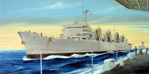 Trumpeter 05785 zestaw do budowy modelu AOE Fast Combat Support Ship USS sacram.