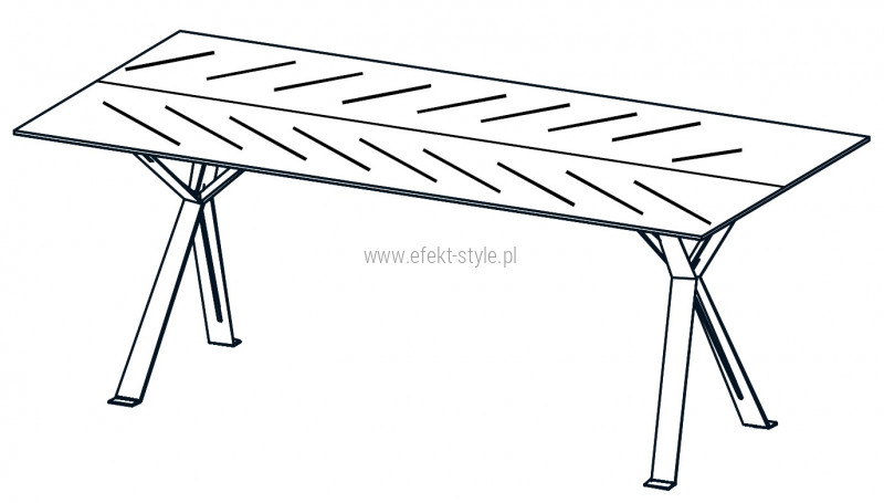 Bial Meble Stół konferencyjny CHEVRON CN2/240x90x75h