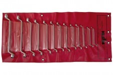 KUŹNIA KOMPLET KLUCZY OCZKOWO-WYGIĘTYCH 13SZT 8-32MM RWKB T-36 8-32/13 [7075830]