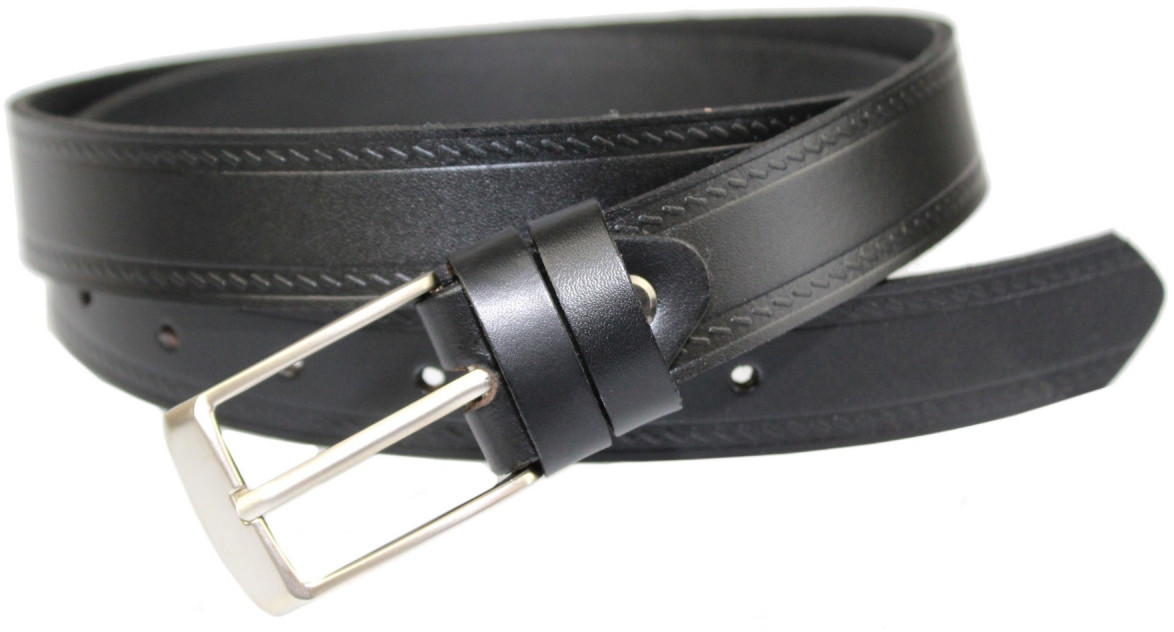 Arucce (PL) Pasek Skórzany Męski ARUCCE (PL) CZARNY 