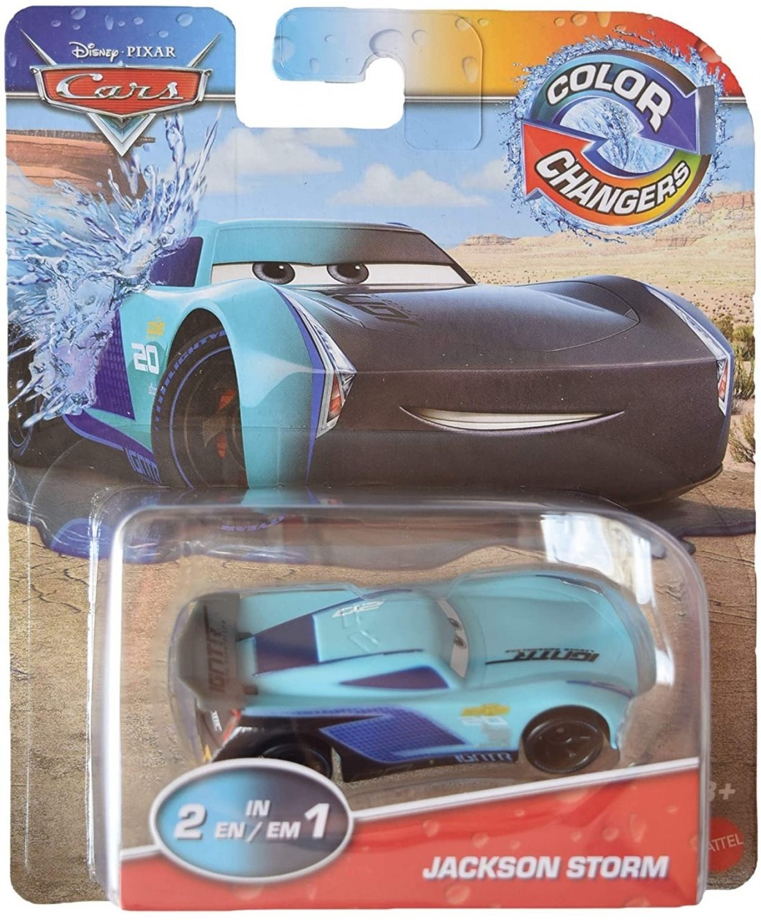 Cars GNY94. Color Changers. Jackson Storm