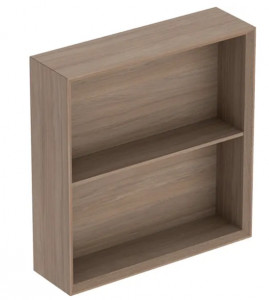 GEBERIT GEBERIT 502.323.JH.1 Regał iCon kwadratowy 45 cm x 46,7 cm x 13,2 cm Dąb Melamina struktura drewna