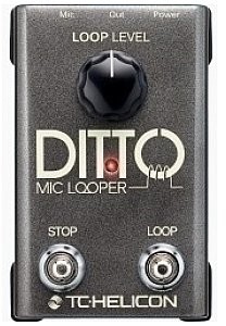 TC Electronic Helicon Helicon Ditto Mic Looper Looper mikrofonowy DITTO MIC LOOPER