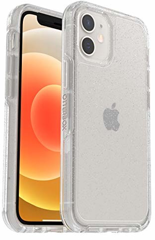 Otterbox Symmetry Clear - ochrona przed upadkiem i uderzeniami, elegancki, przezroczysty pokrowiec ochronny do Apple iPhone 12 mini, przezroczysty/błyszczący 77-65374