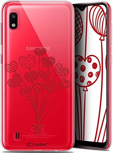 Samsung Caseink Etui ochronne do Galaxy A10, 6,2 cala, bardzo cienkie, balony Love CRYSPRNTA10RLOVEBALOONS