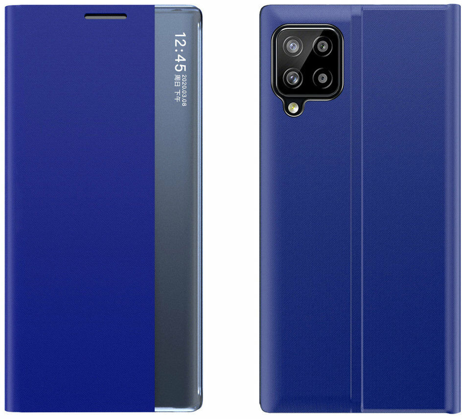 Hurtel Sleep Case Smart Cover pokrowiec etui z klapką typu Samsung Galaxy A22 4G niebieski