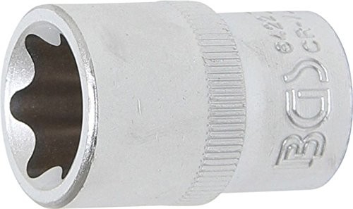 BGS wkładka kluczy nasadowych do E-profilu, E22 X 12,5 MM, 1 sztuki, 6422