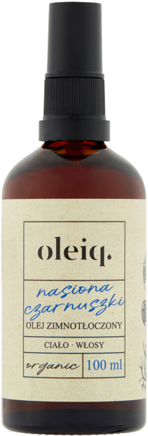 Sylveco OLEIQ Olej Nasiona Czarnuszki 100ml 48543-uniw