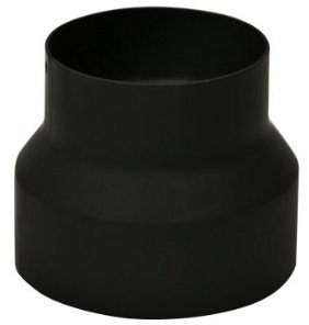 Kamino-Flam Kamino Flam redukcja rury kominowej, 2mm, kolor czarny, czarny 331862