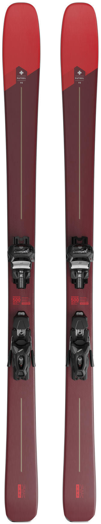 WEDZE Narty FREERIDE z wiązaniami FR 500 PATROL 95 3608449830249