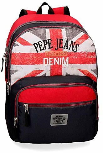 Pepe Jeans Pepe Jeans Calvin plecak szkolny, 44 cm, 32,91 l, wielokolorowy (wielokolorowy) 6422561