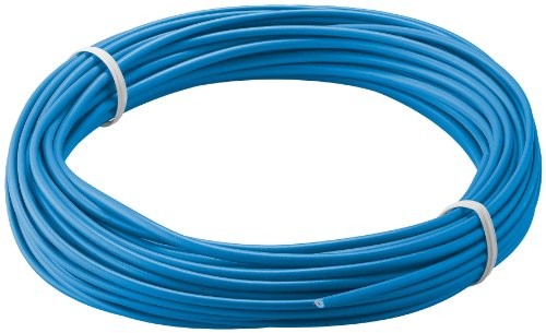 Goobay Lica miedziana izolowana, niebieska, 10 m  1-żyłowy, mehrdrahtig (18 X 0,1 MM) 55039
