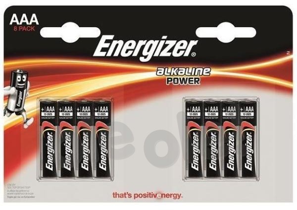 Energizer AAA Alkaline Power 8 szt (E300128002)