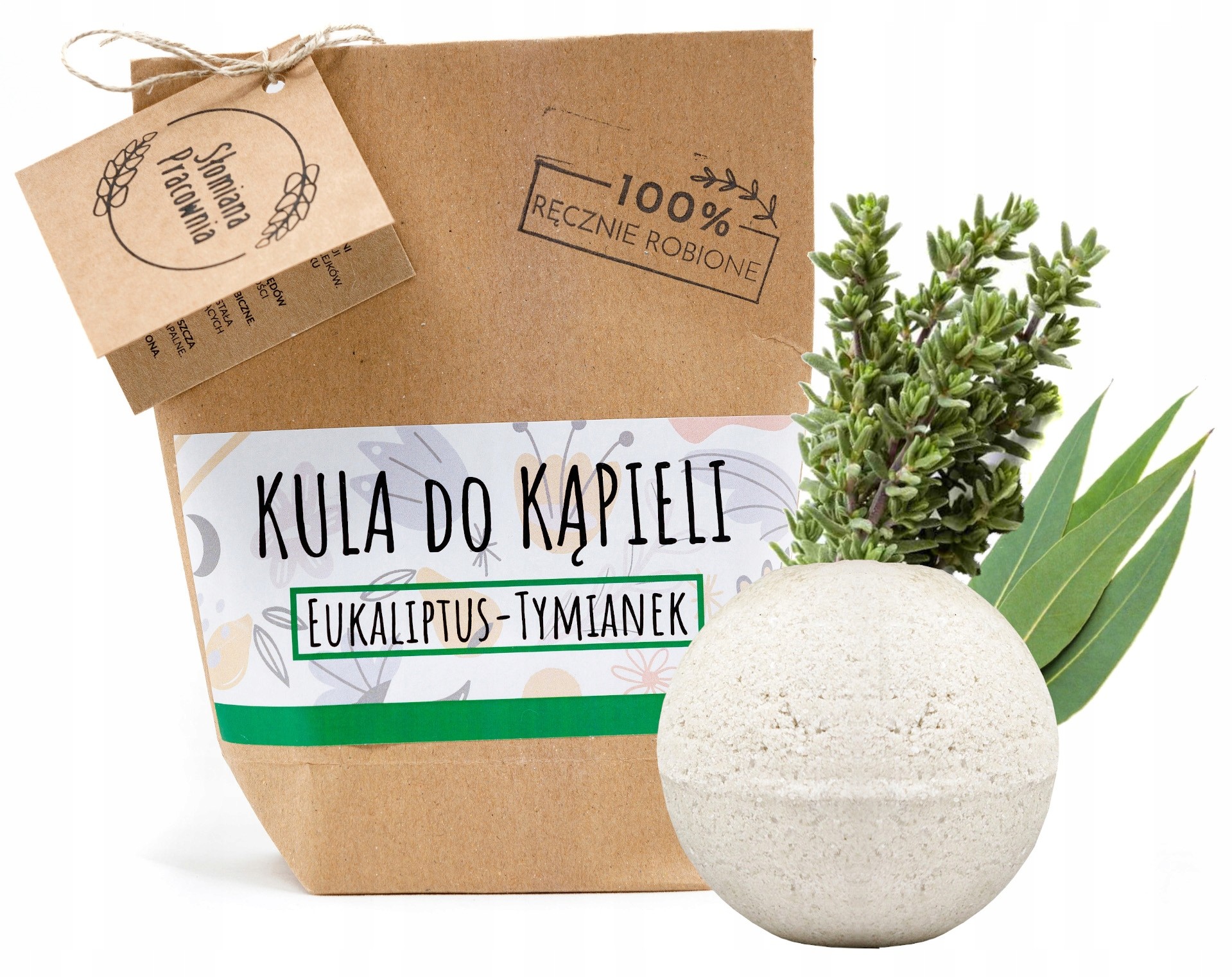 Kule Do Kąpieli Musująca Kula Eukaliptus Tymianek