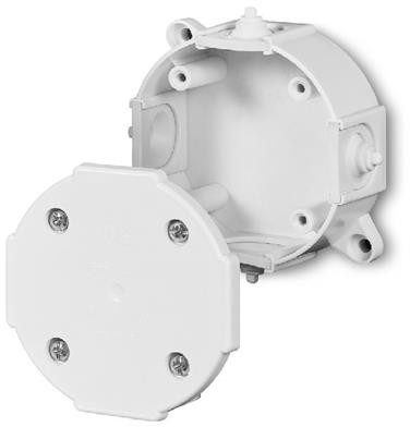 Elektro-Plast N. Puszka instalacyjna nadtynkowa EP-LUX 5x2,5mm2 biały 0211-00