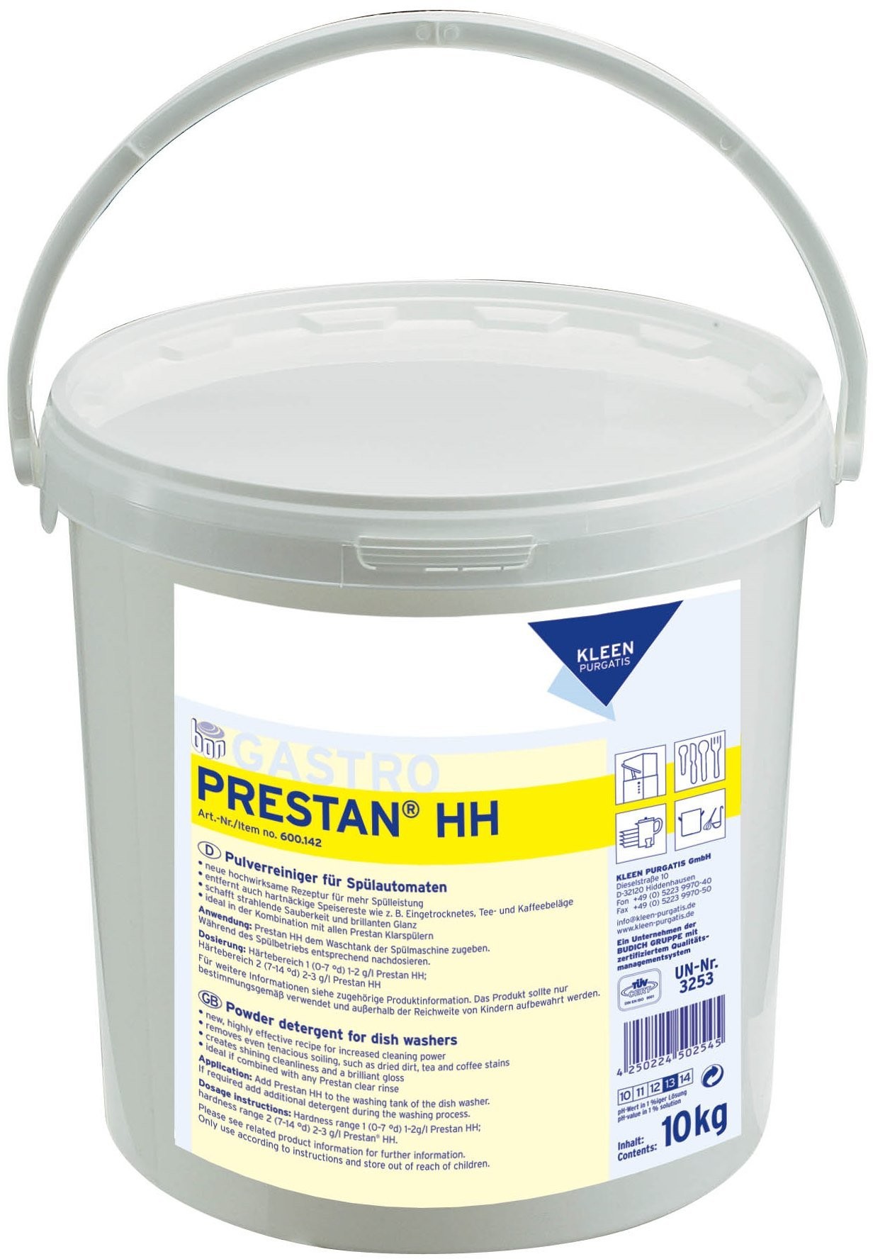 Kleen Purgatis PURGATIS PRESTAN HH 10 kg PRESTAN HH