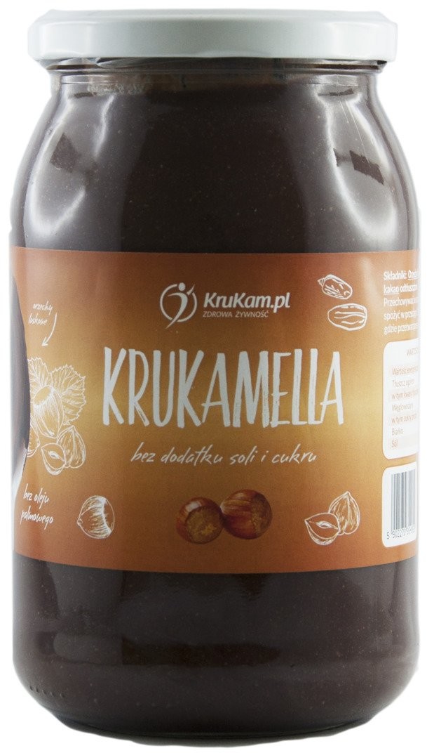 KruKam Krukamella Pasta orzechowa 900g