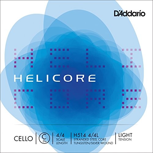 D'Addario H511  4/4L Helicore Cello pojedyncze gitary 'A' Titanium owinięta H514-4/4L