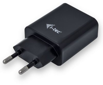 i-tec USB Power Charger 2 port 2.4A czarny 2x USB Port DC 5V/max 2.4A (CHARGER2A4B)