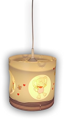 Niermann Standby Nier Mann Standby, lampa wisząca jednorożec, plastik, E27, merfahrbig, 25 x 25 x 27 cm 168